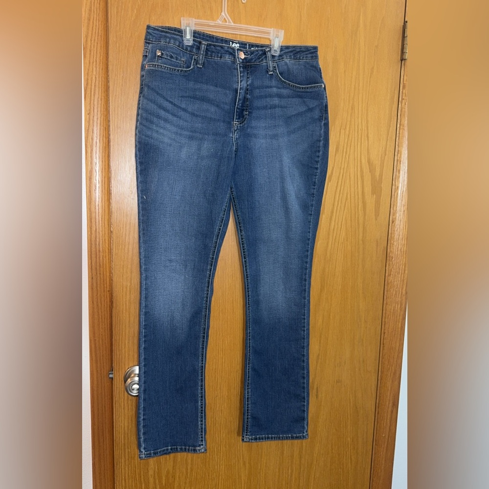 Lee Women's Dark Blue Boot Cut Jeans